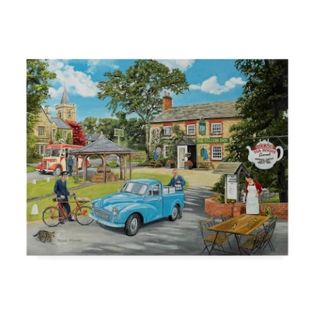 Trevor Mitchell 'The Village Tea Rooms' Canvas Art,14x19